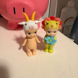 Charming Animal Costume Kids Dolls Set